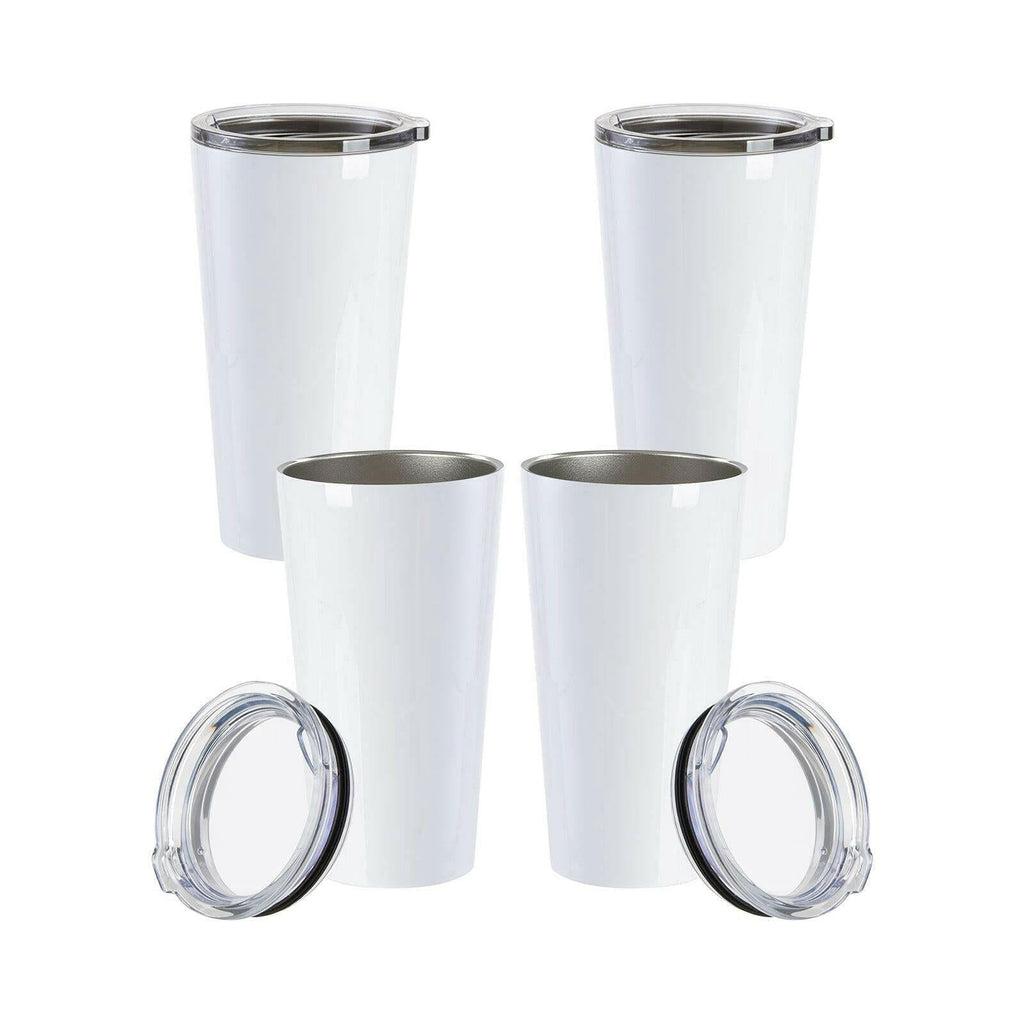 Craft Express 4 Pack 16oz Latte Sublimation Tumblers
