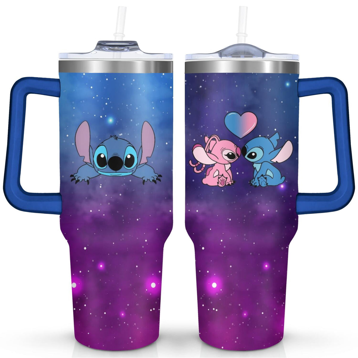 40oz Cartoon Movie Stainless Steel Tumbler with Lid and Straw,Spill Proof