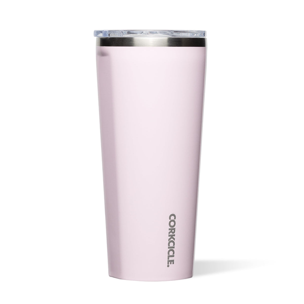 Corkcicle Classic 24 oz Holiday Triple-Insulated Stainless Steel Tumbler-Powder Puff