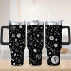 Black Space Science Stainless Steel Tumbler, 30oz