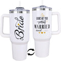 Gamer Gifts, 40 Oz Gaming Tumbler with Handle and Straw Gamer