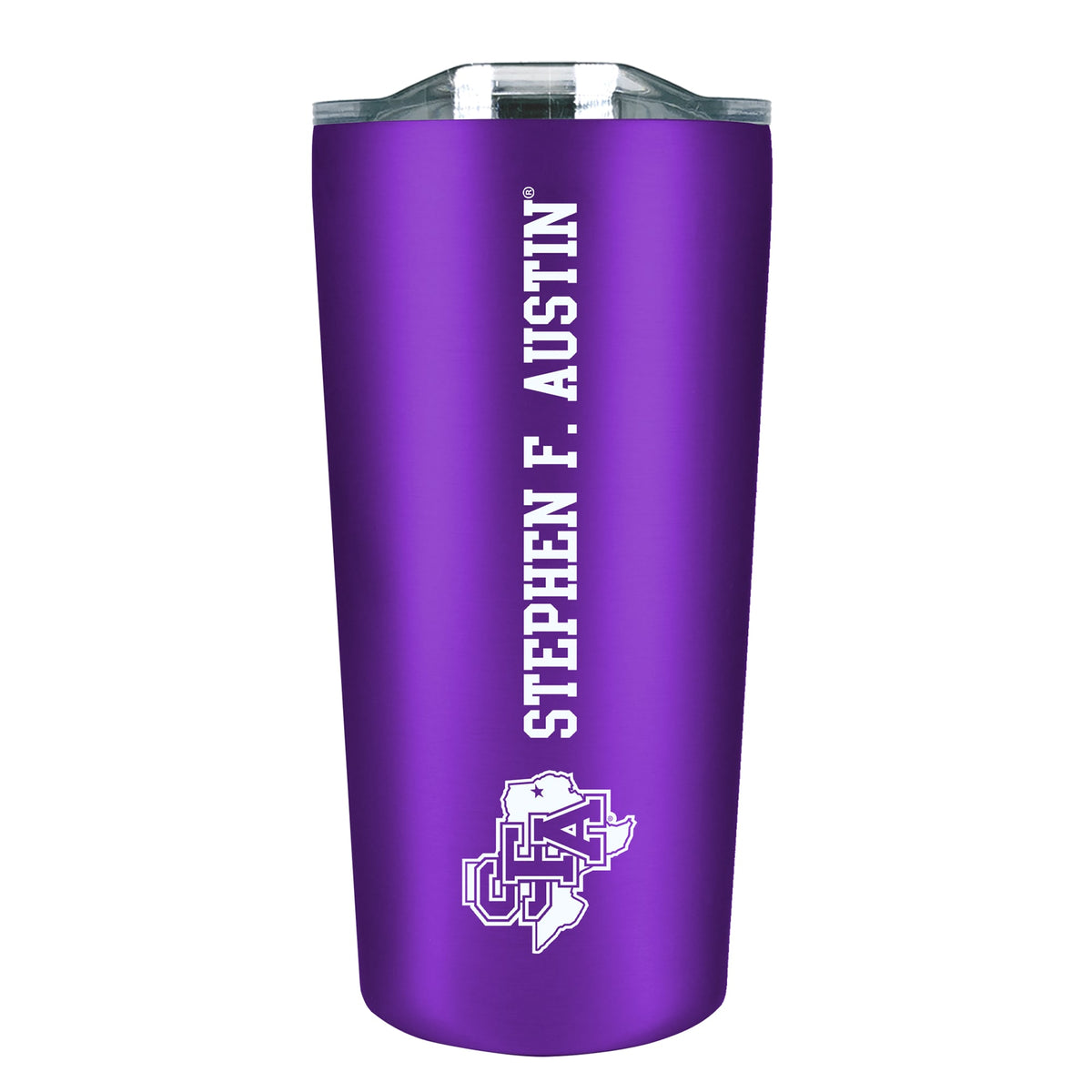 Stephen F Austin Lumberjacks 18oz. Stainless Steel Soft Touch Tumbler